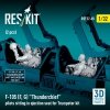 RESKIT RSF32-0068 F-105F/G Thunderchief pilots sitting in ejection seat for Trumpeter kit (2 pcs) (3D Printed) (1/32)